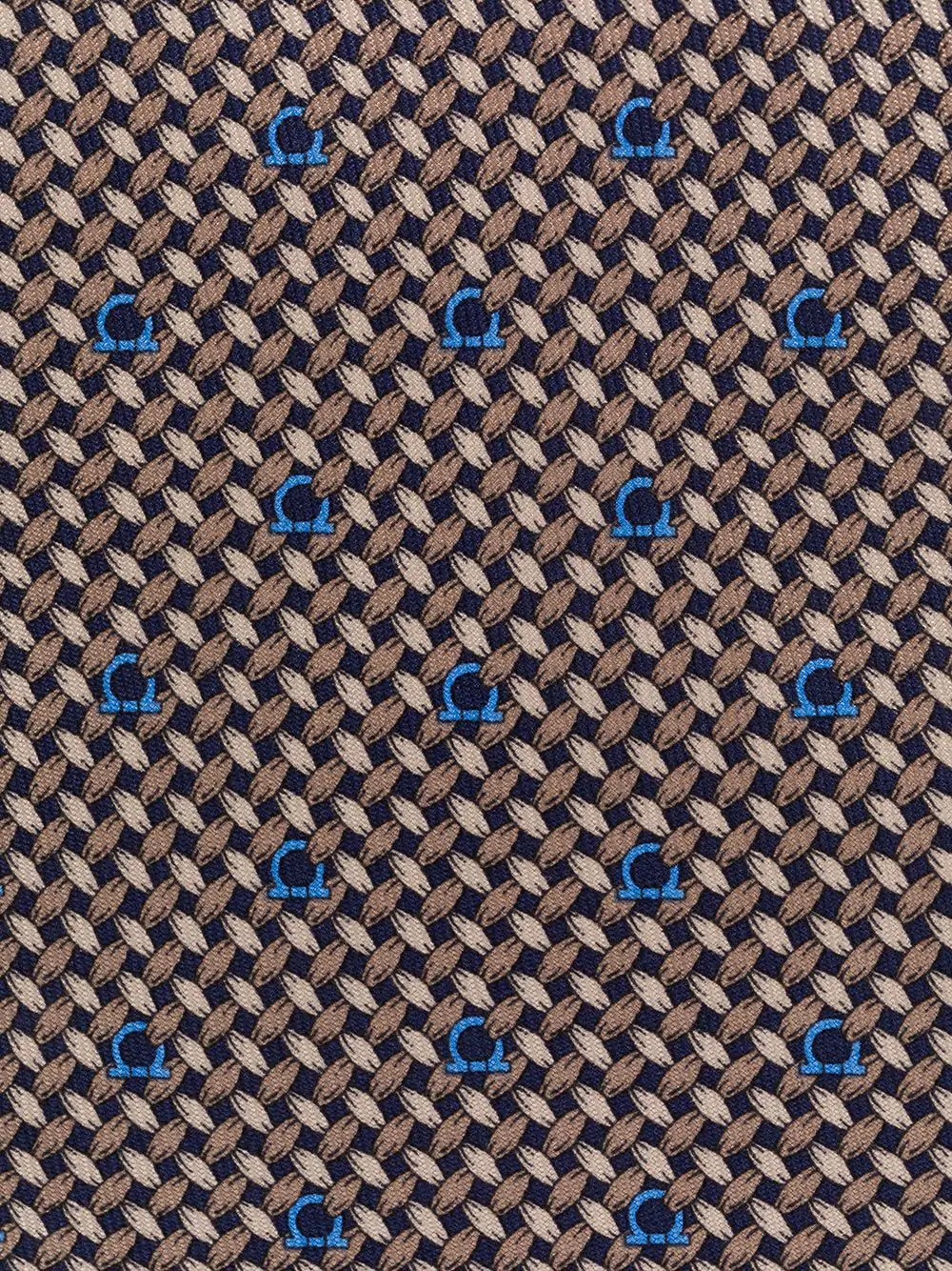 woven Gancini-print tie - 2