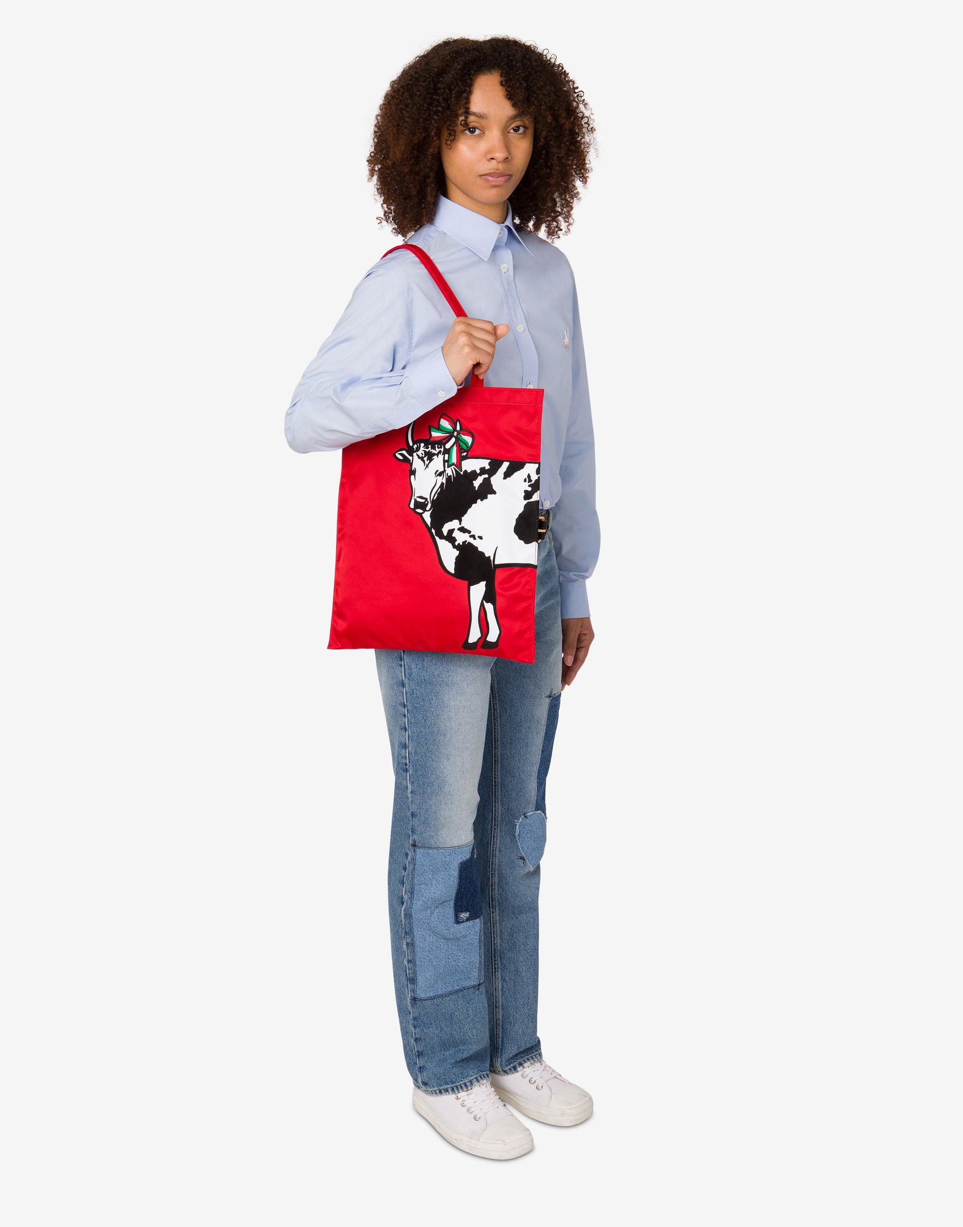 PRINTED TOTE ARCHIVE COW - 4