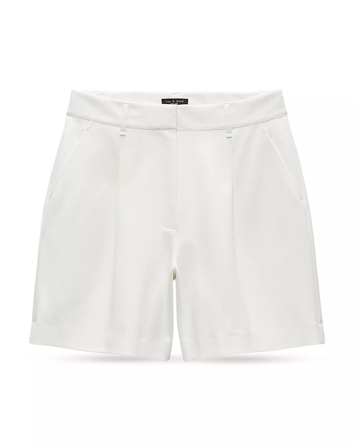 Irina Mid Rise Ponte Tailored Shorts - 6