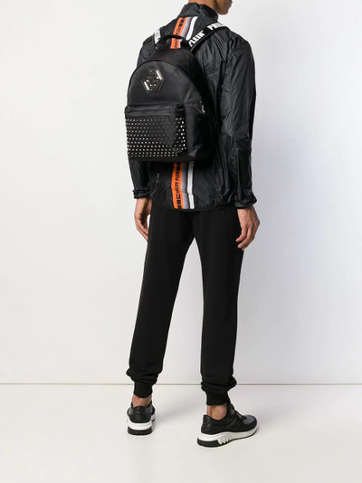 PHILIPP PLEIN logo backpack outlook