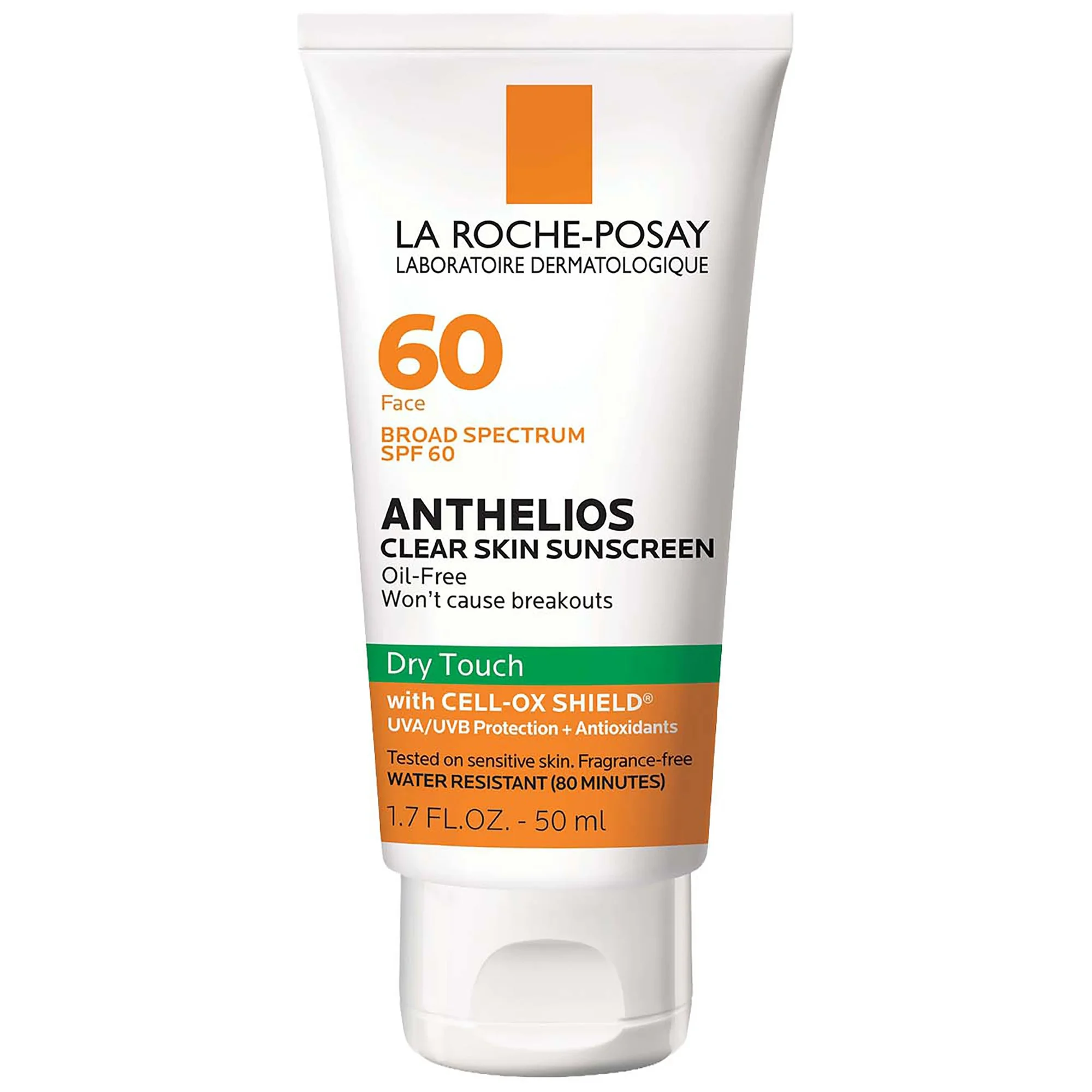 La Roche-Posay Anthelios 60 Clear Skin Dry Touch Sunscreen SPF 60 (Various Sizes) - 1
