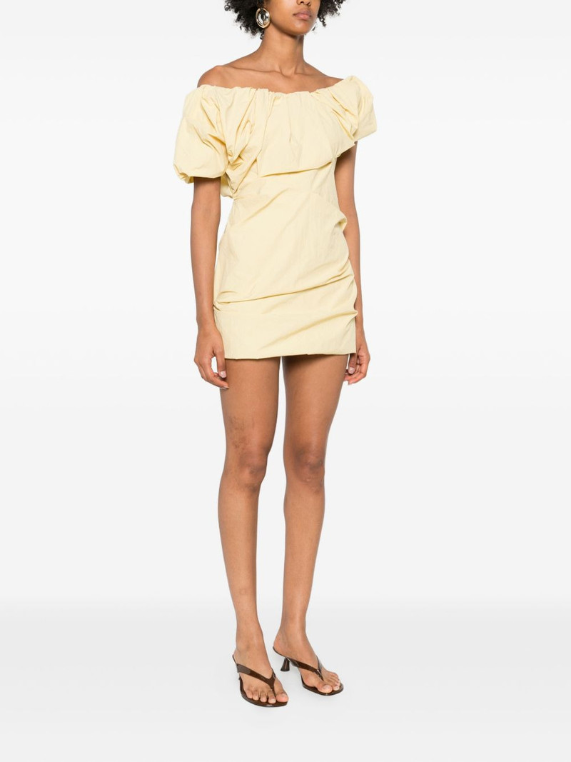 Rio puff-sleeve mini dress 3