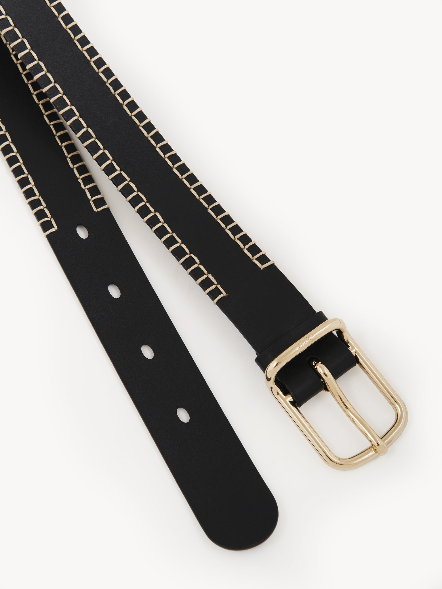 STITCHED LOUELA BELT - 2