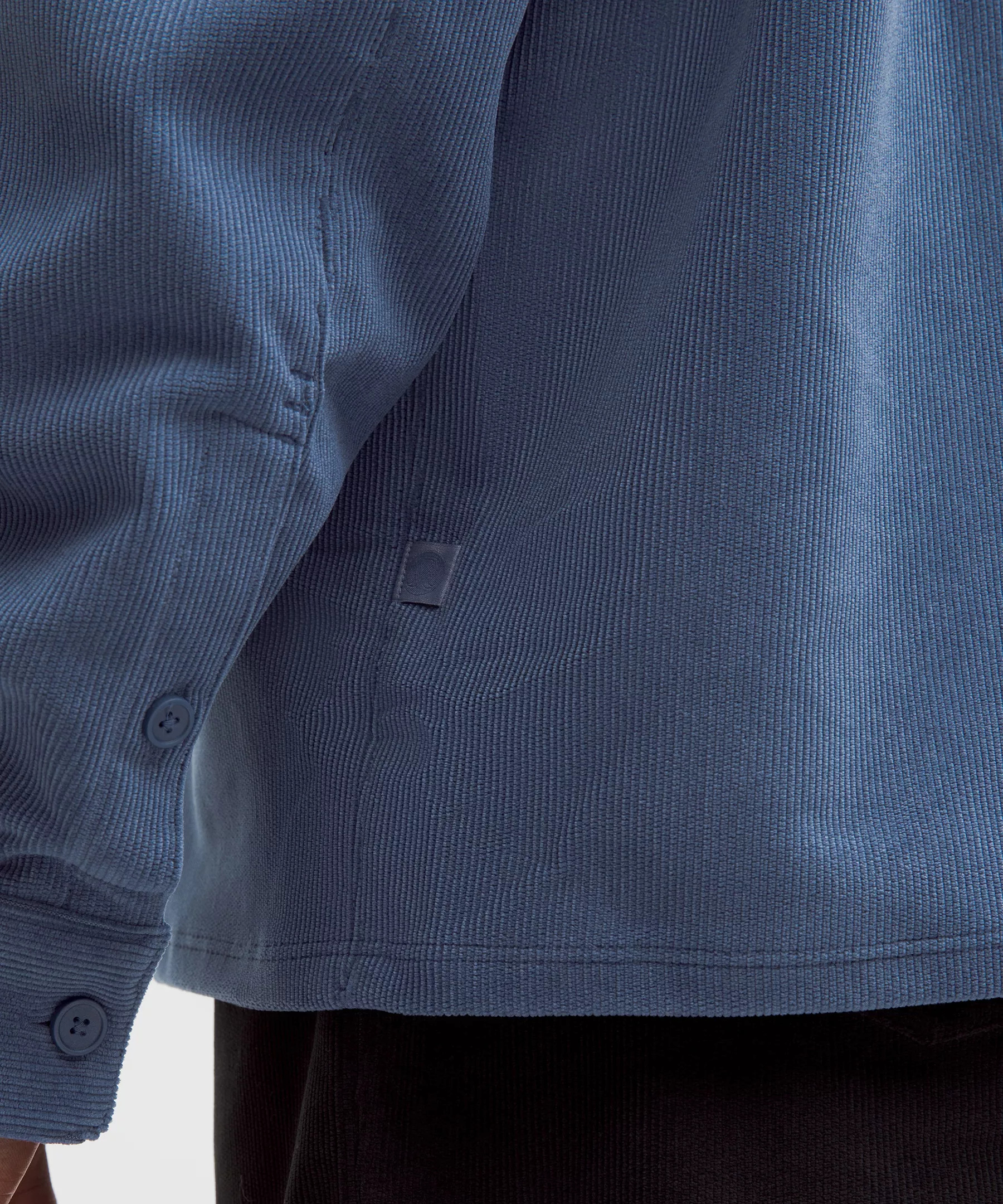 Corduroy Relaxed-Fit Long-Sleeve Button-Up Shirt - 5