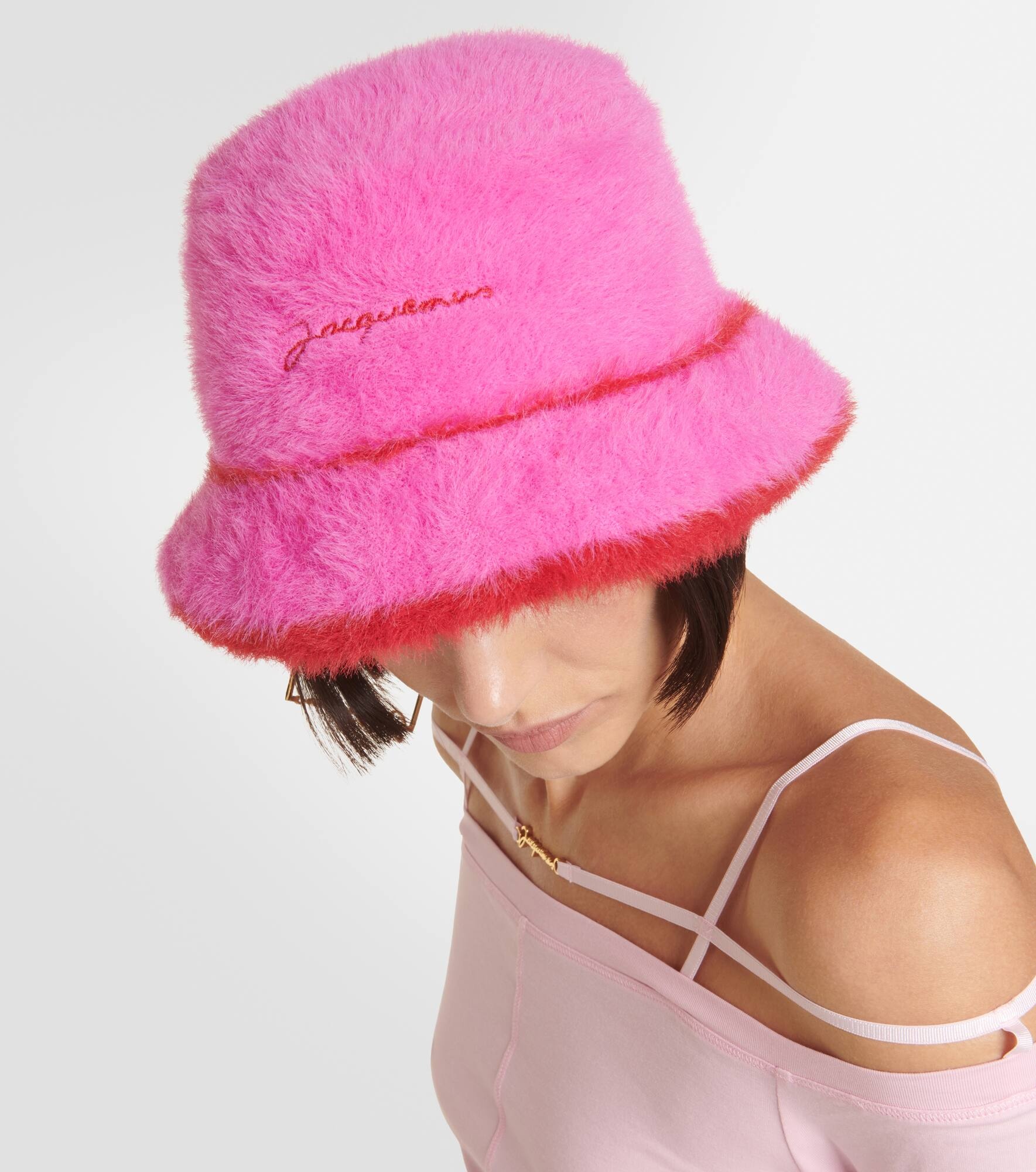 Le Bob Neve faux fur bucket hat - 5