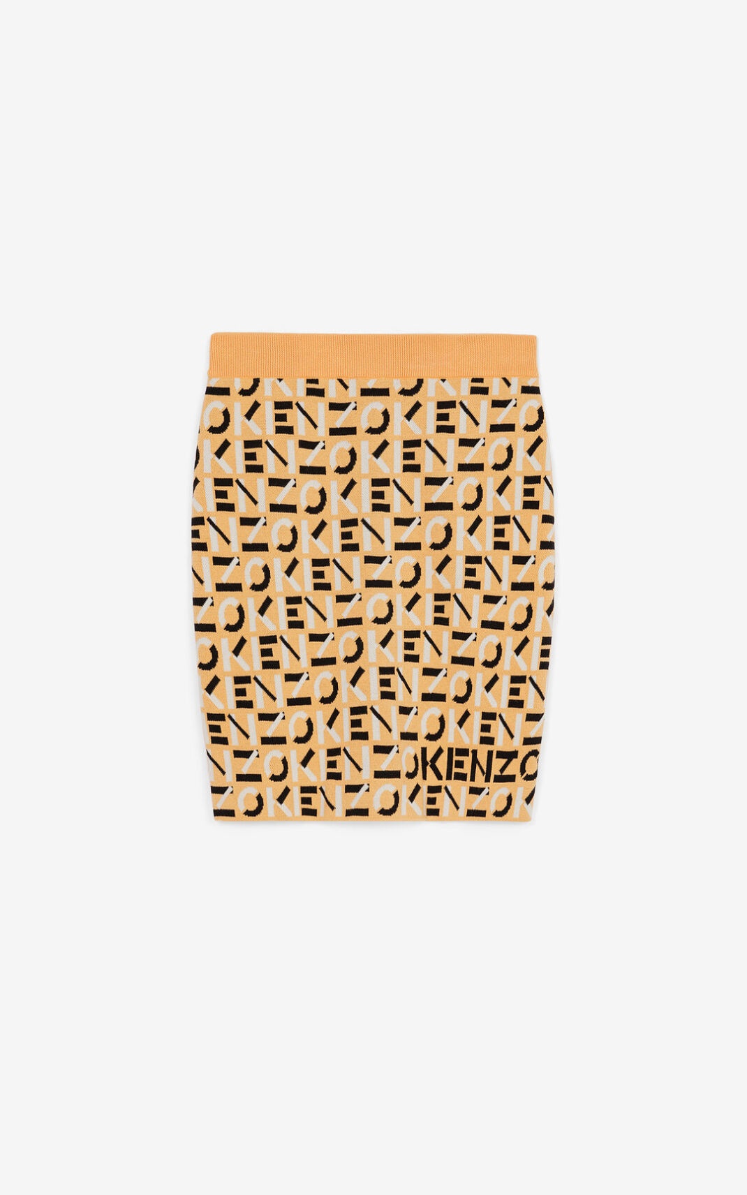 KENZO monogrammed mini skirt - 1