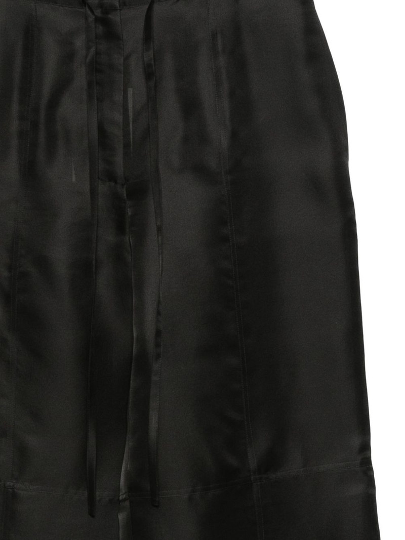 drawstring silk trousers 3