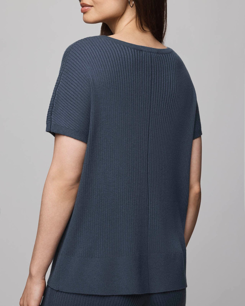 Georgie Cashblend Short Sleeve Sweater 6