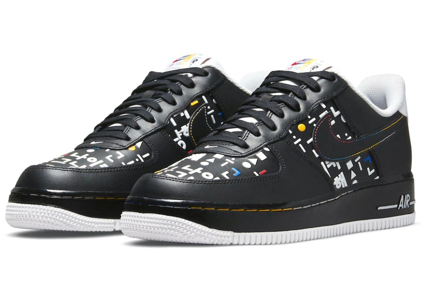 Nike Air Force 1 Low '07 LV8 Hangul Day Black - 1