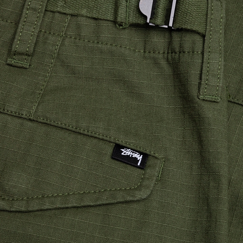 CARGO RIPSTOP SHORT - OLIVE GREEN - 6