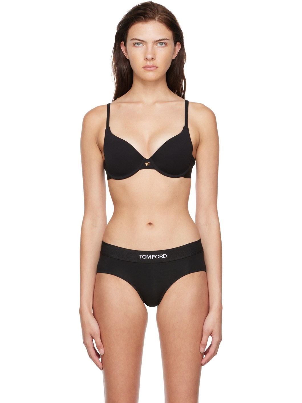 Black Underwire Bra - 1