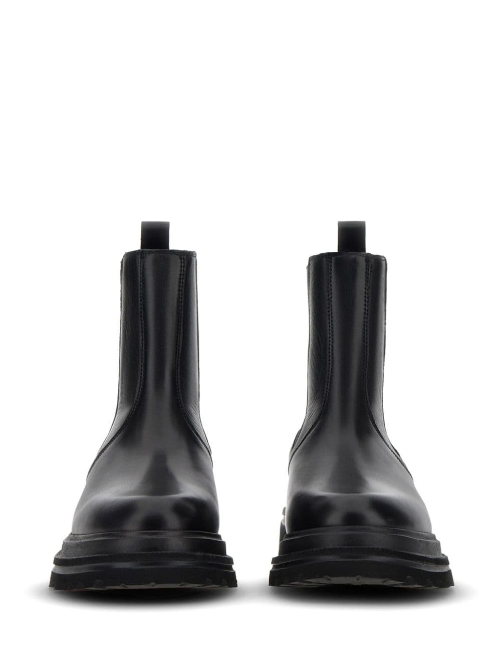 leather Chelsea ankle boots - 5