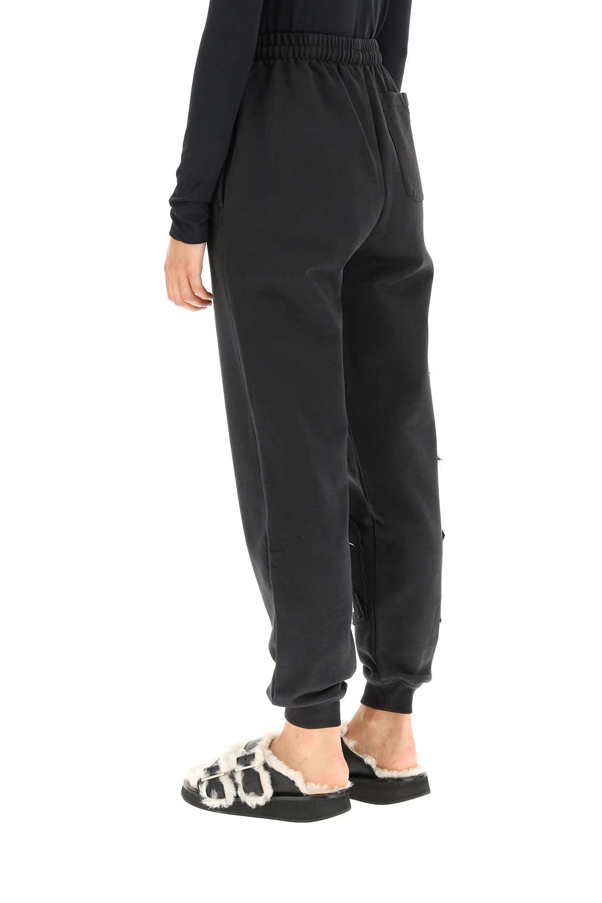 JOGGER PANTS WITH HARDCORE LOGO - 4