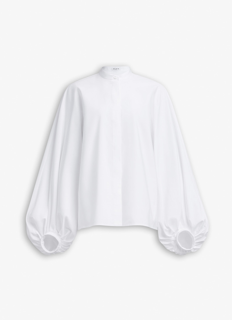 POPLIN BALLOON SHIRT - 1