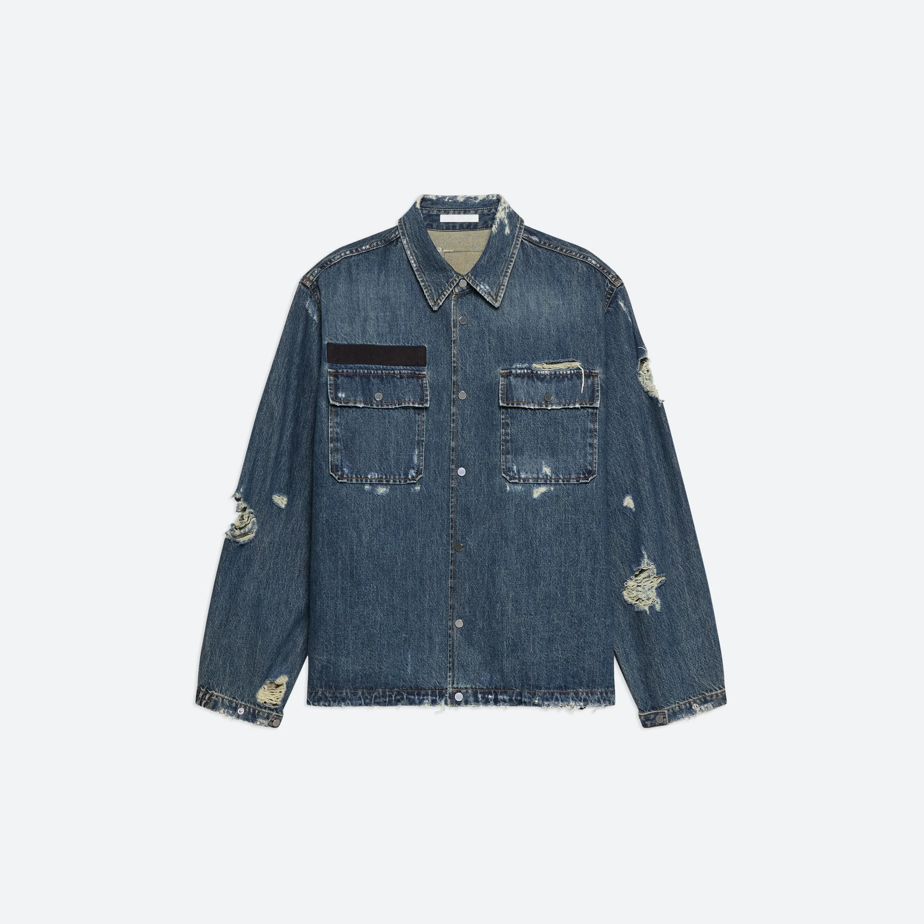 DENIM UNIFORM SHIRT - 1