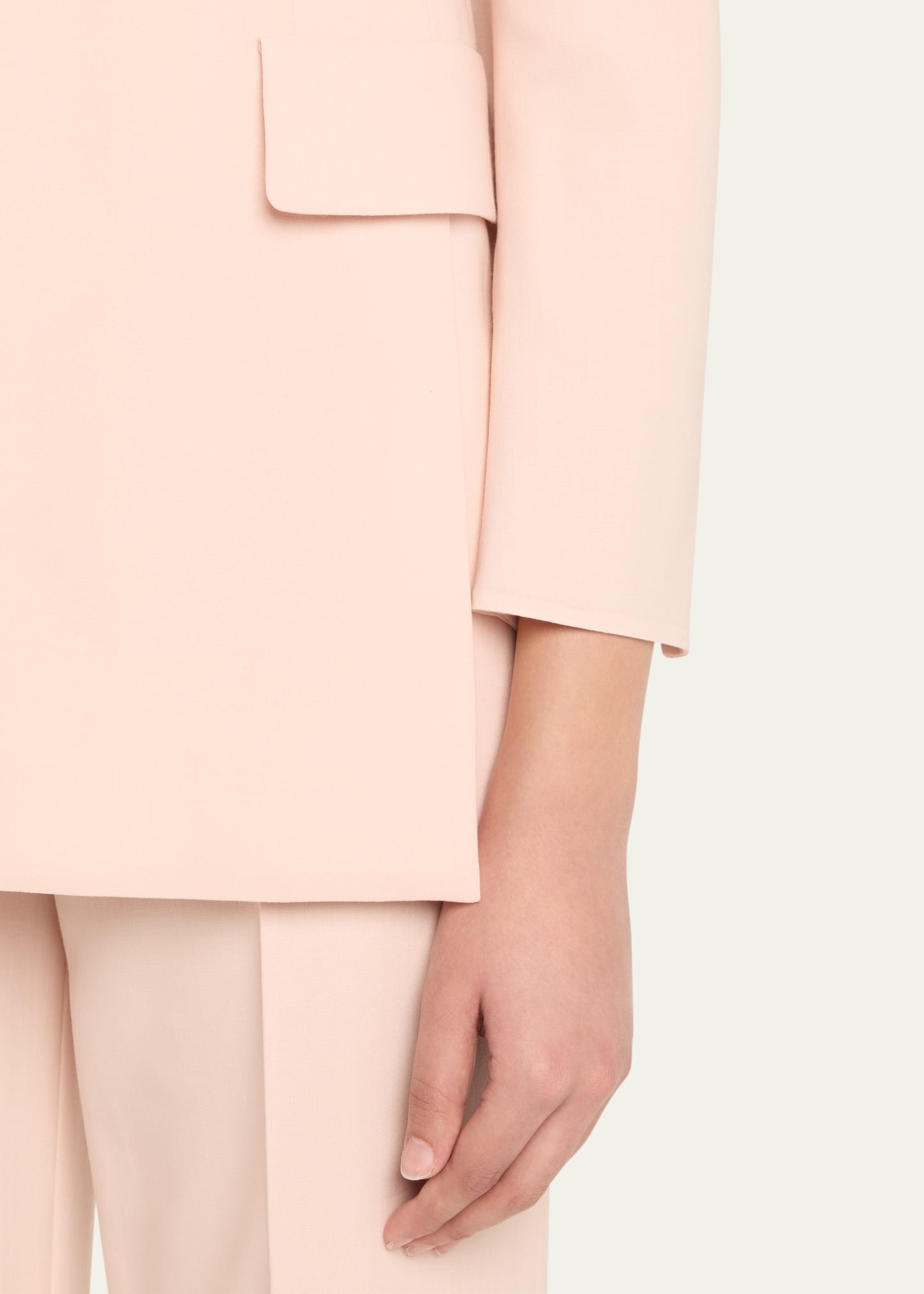 Alvar Double-Face Wool Cardigan Jacket - 5