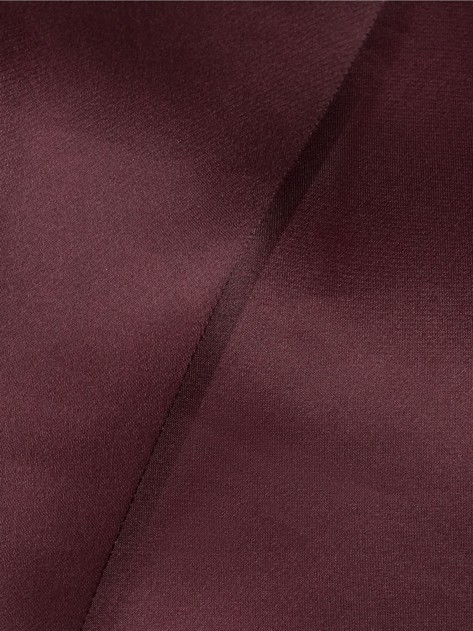 Toma silk-organza tunic Burgundy - 5