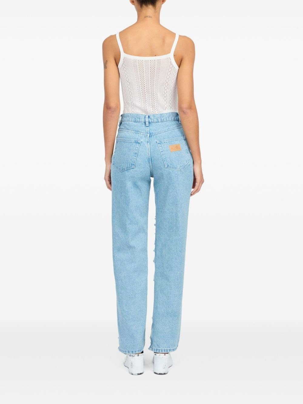 Denim cotton jeans - 6
