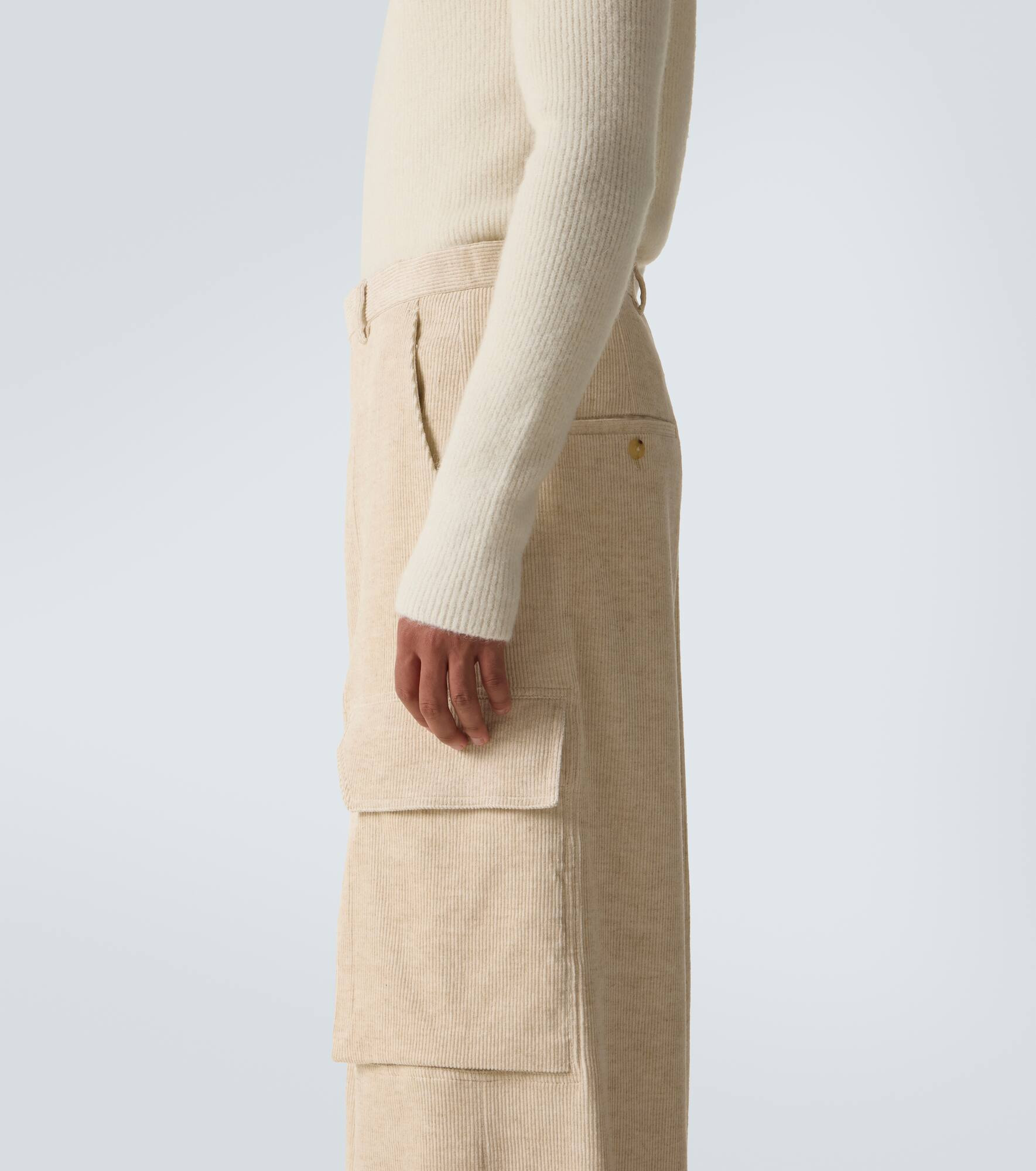 Firebanks cotton and linen cargo pants - 6
