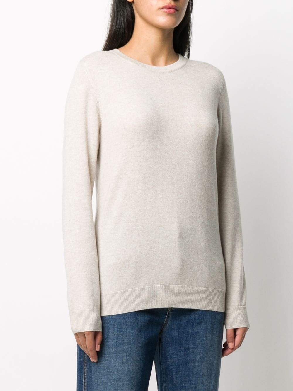 cashmere fitted jumper - 3