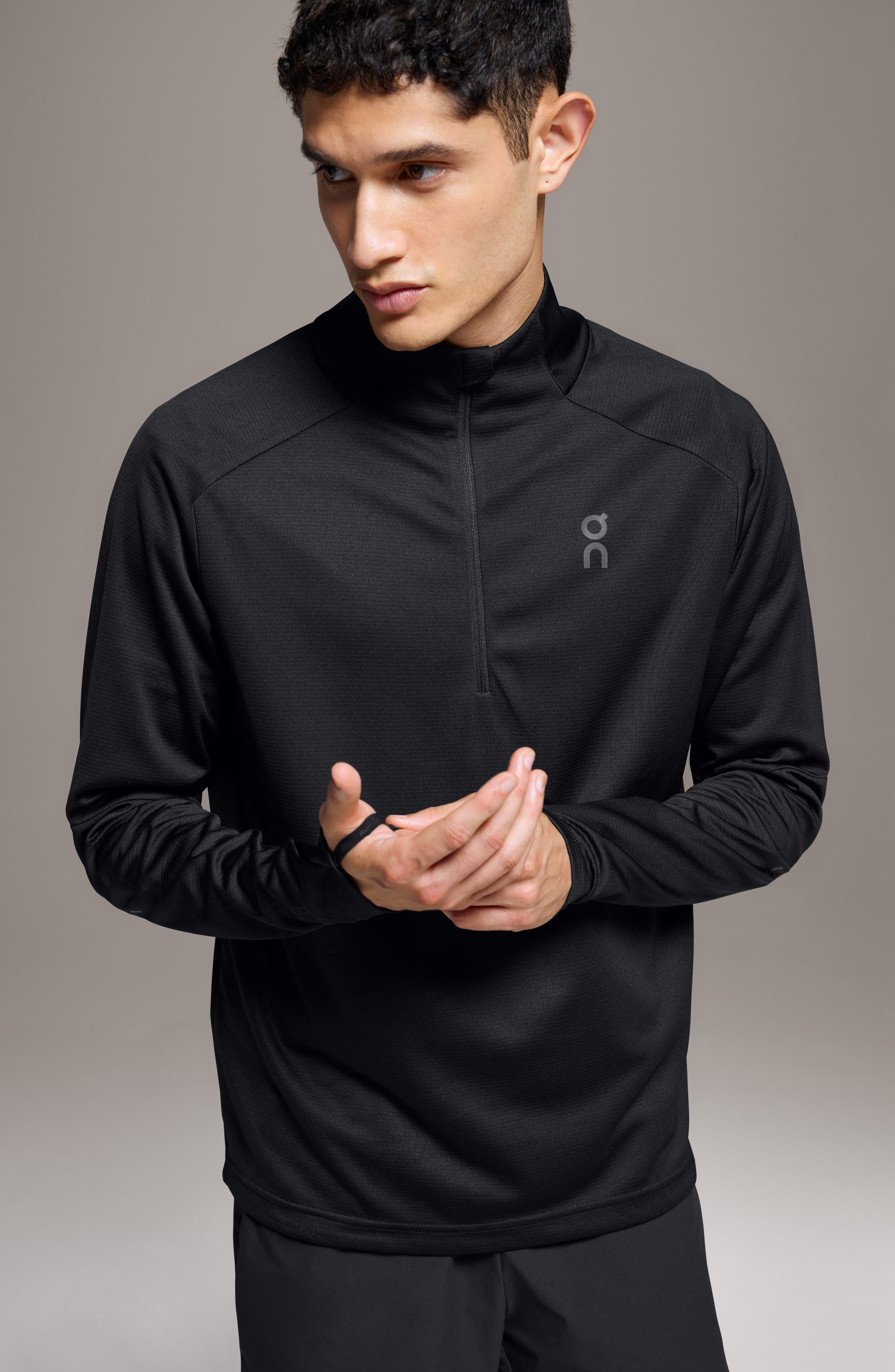Climate Knit Quarter Zip Running Top - 7