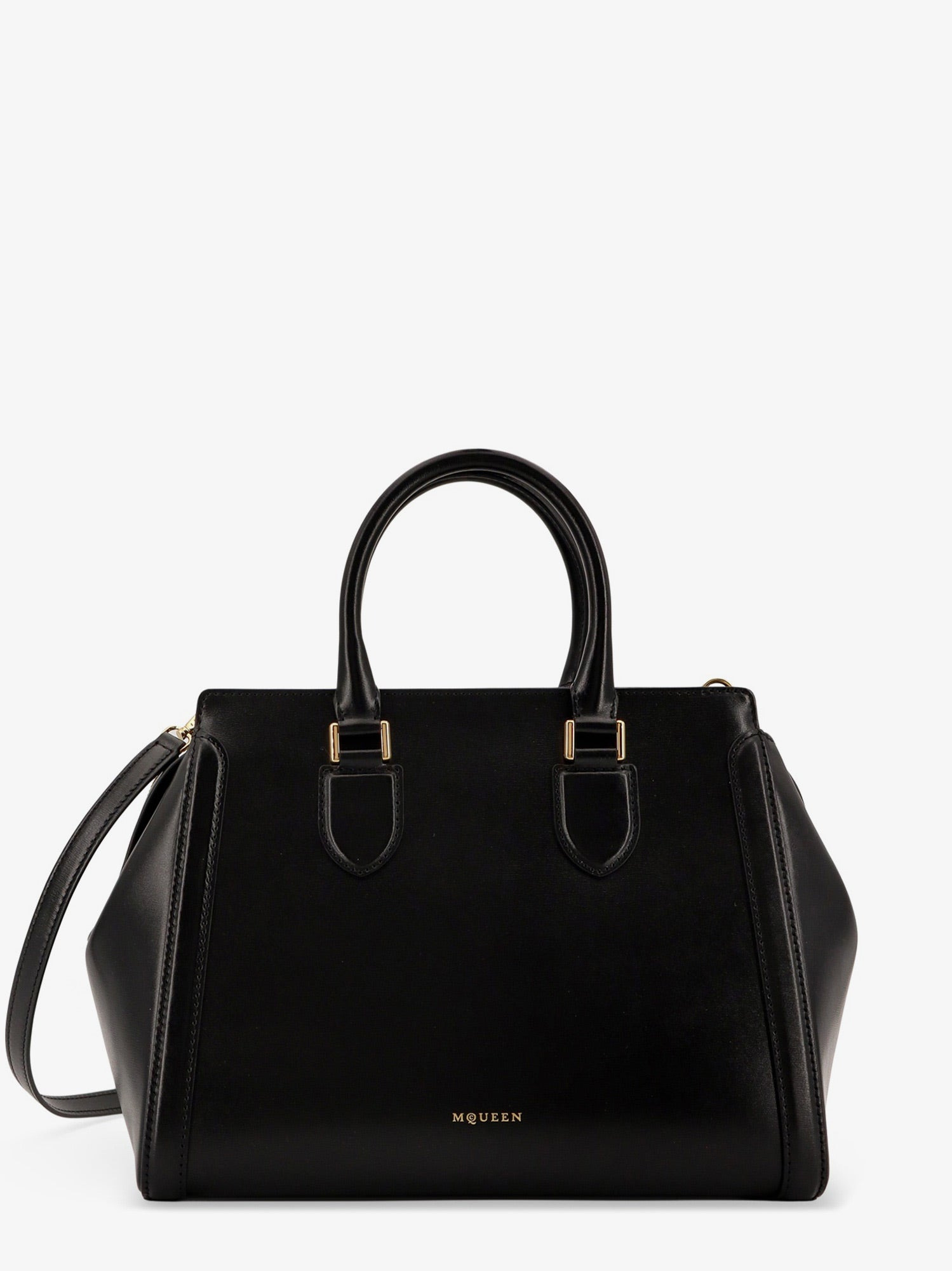 Alexander Mcqueen Women Birdee Large Leather Shoulder Bag - 1