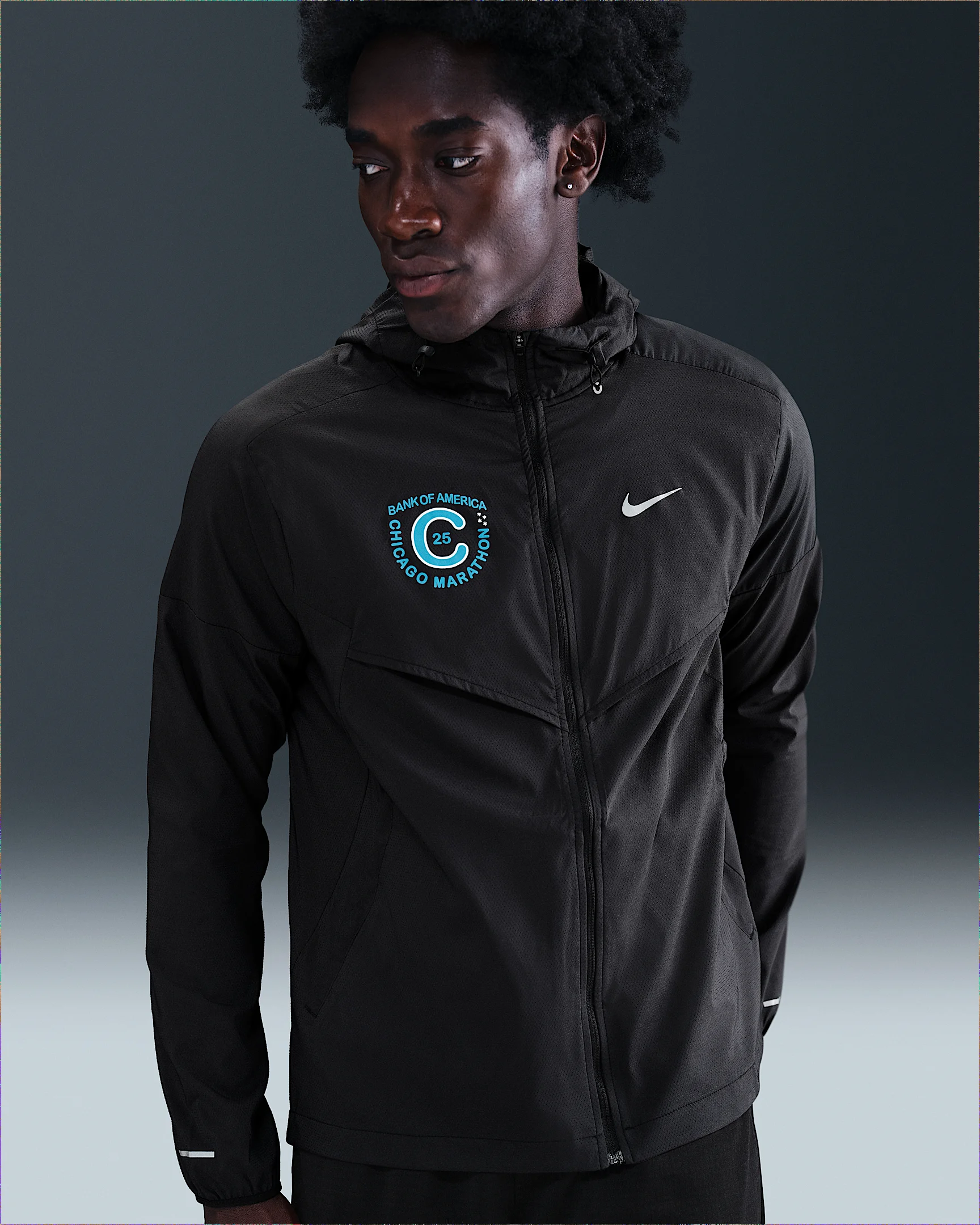 Nike Impossibly Light Men's Hooded Running Jacket - 1