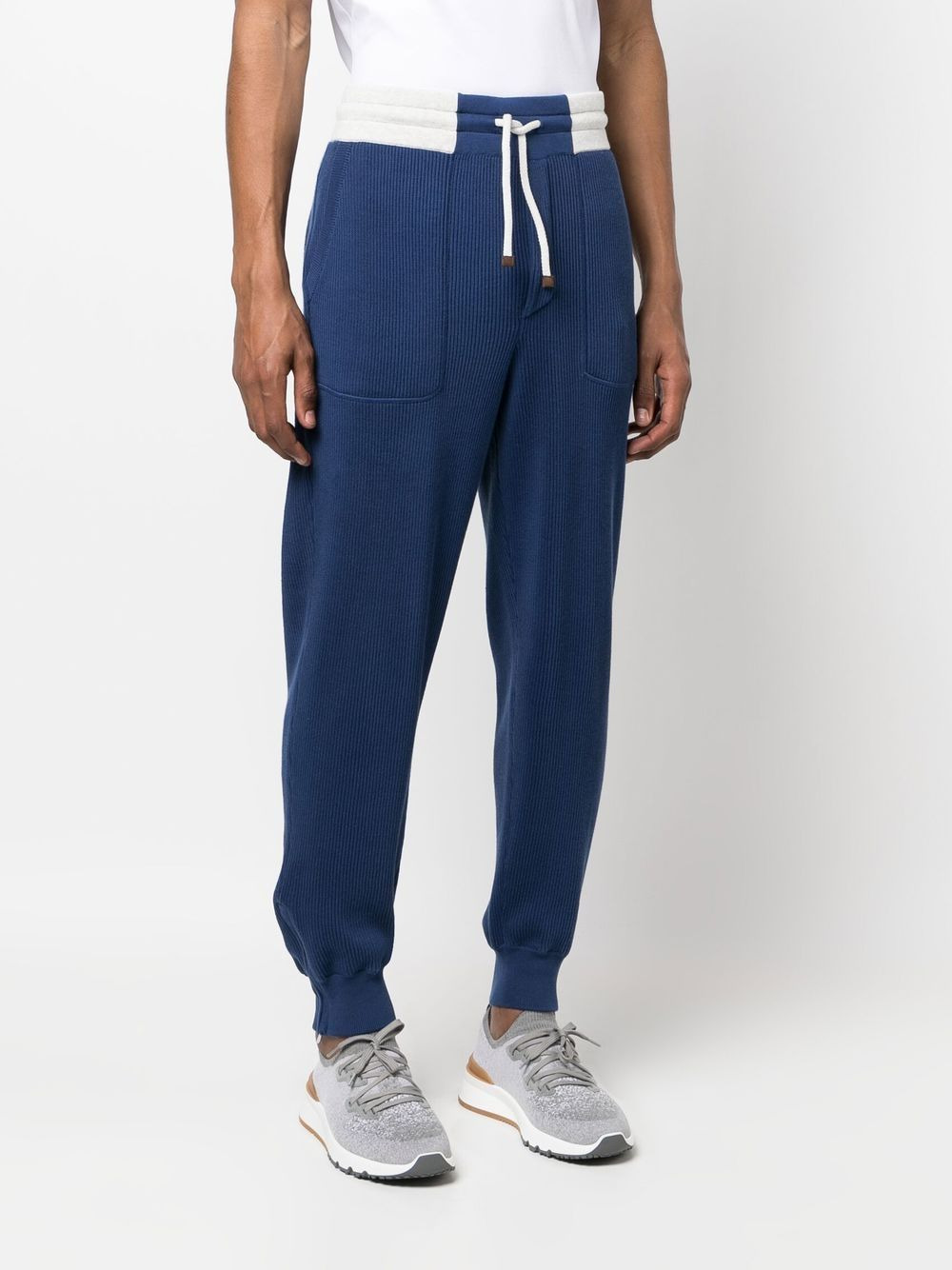 knitted track pants - 3
