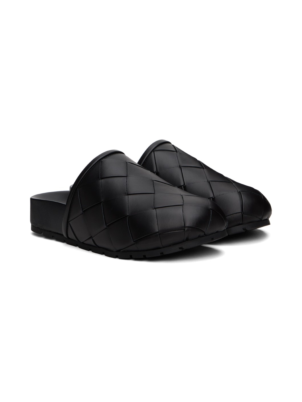 Black Reggie Mules - 4