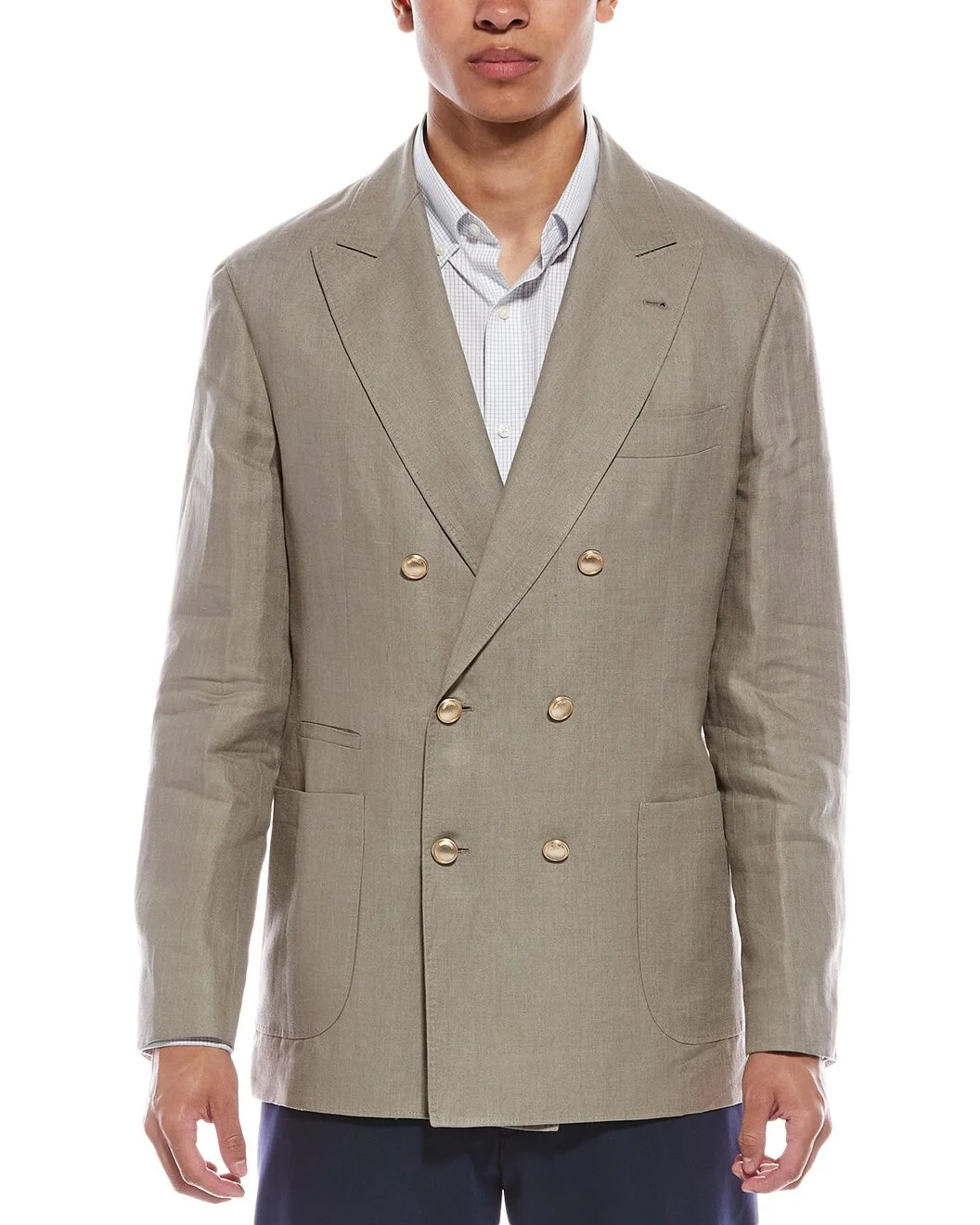 Brunello Cucinelli Linen Blazer - 1