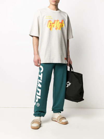 Heron Preston logo-embroidered short-sleeve T-shirt outlook