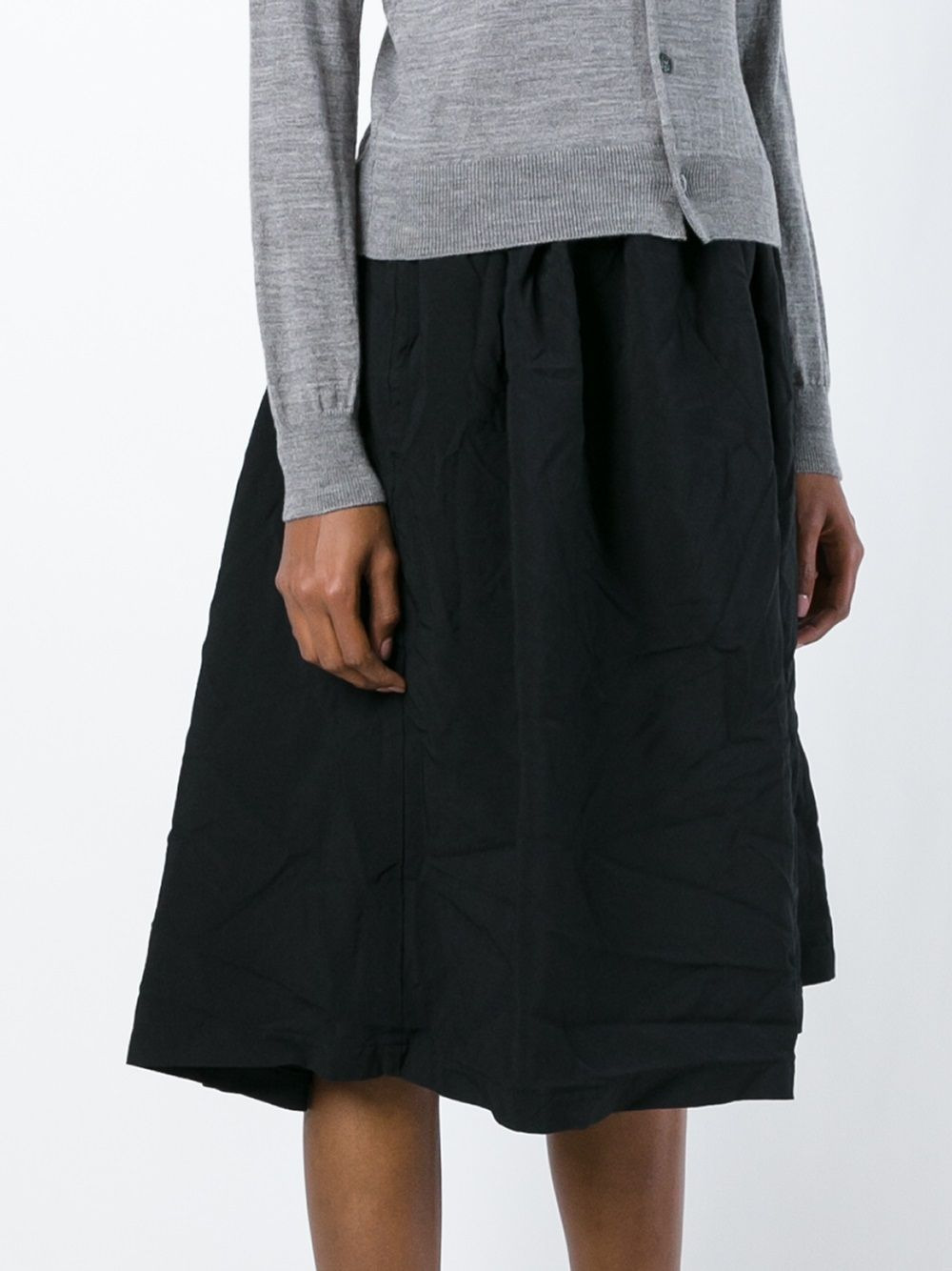 pleated midi-skirt - 3
