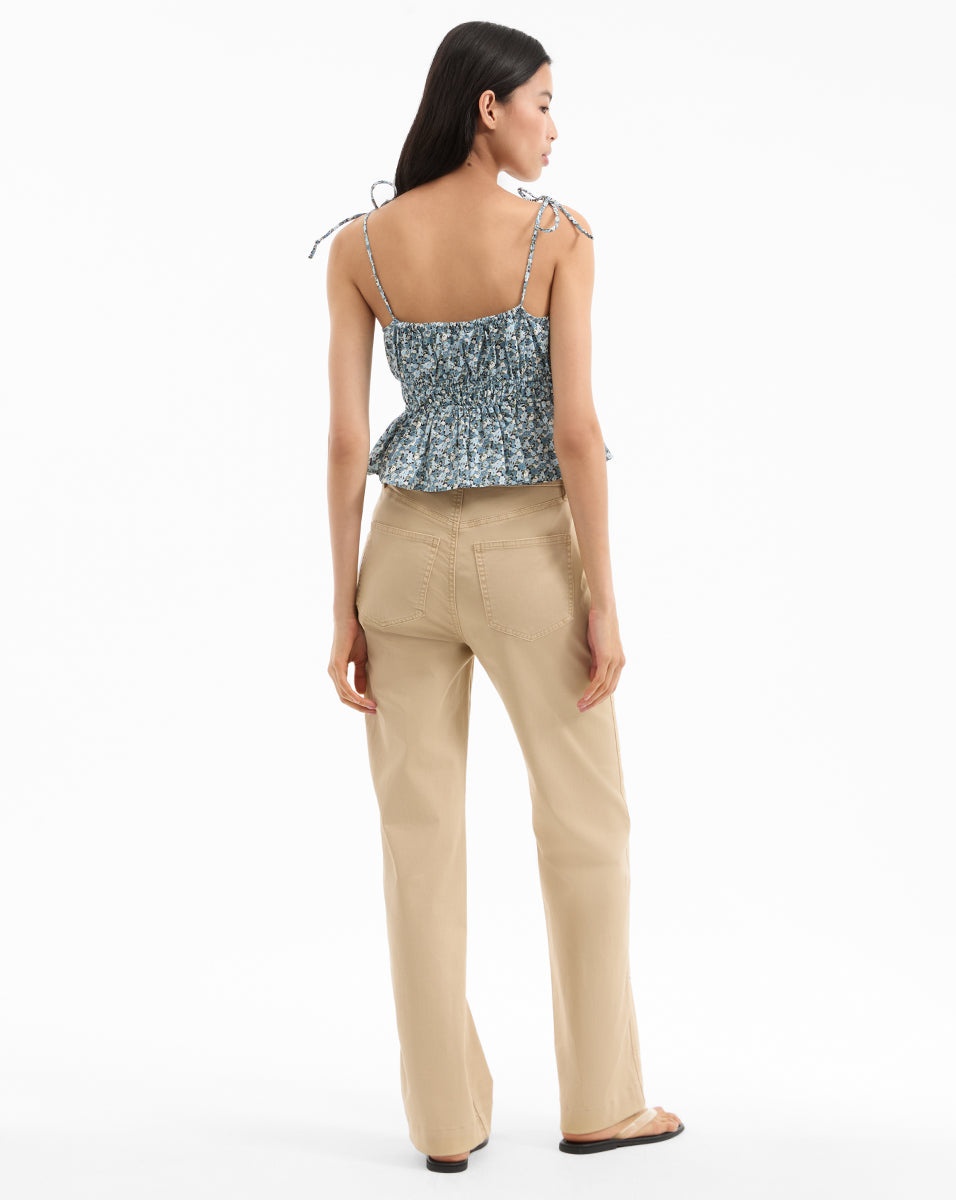 ERVING FLORAL PEPLUM TOP - 5