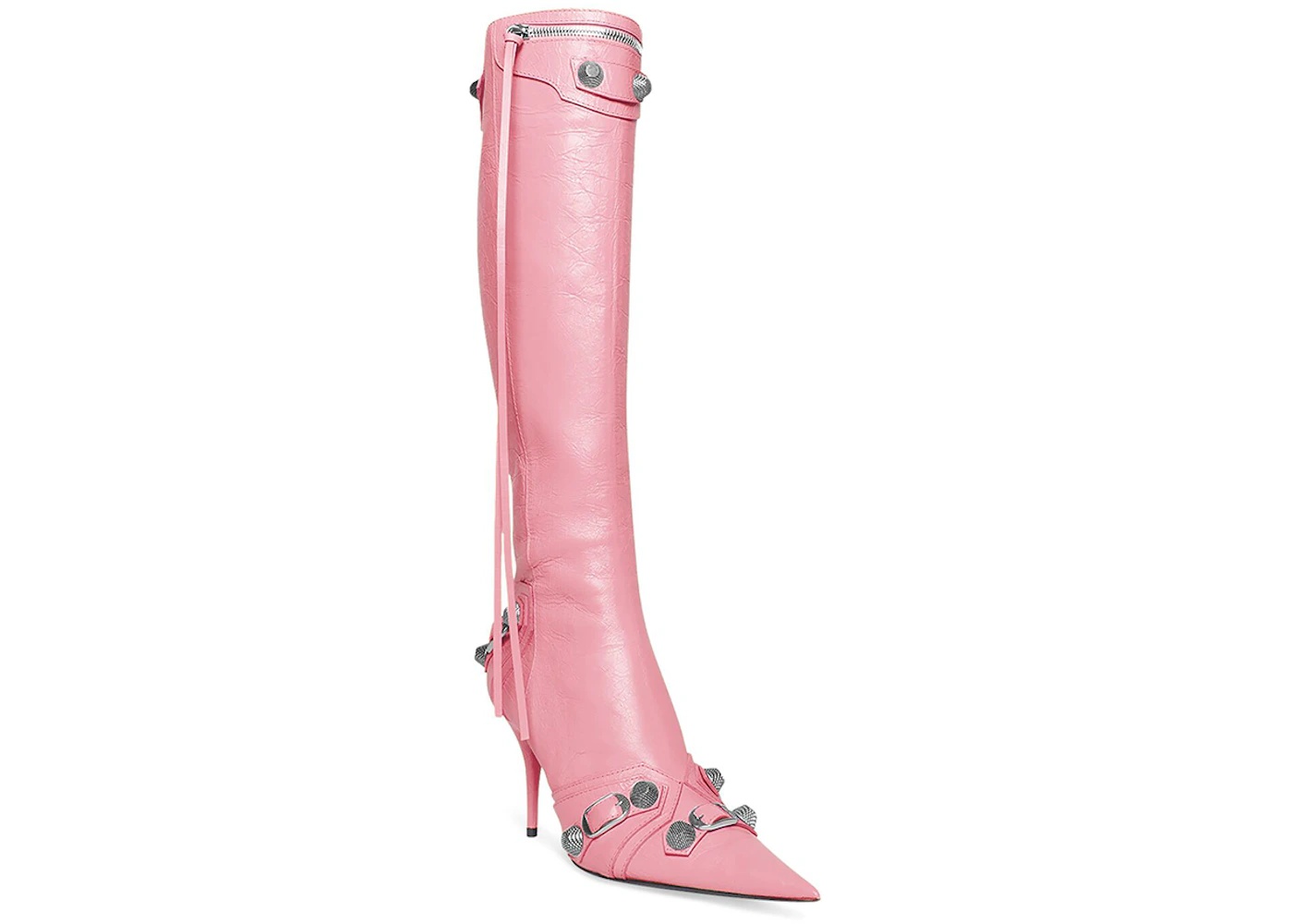 Balenciaga Cagole 90mm Boot Pink - 2