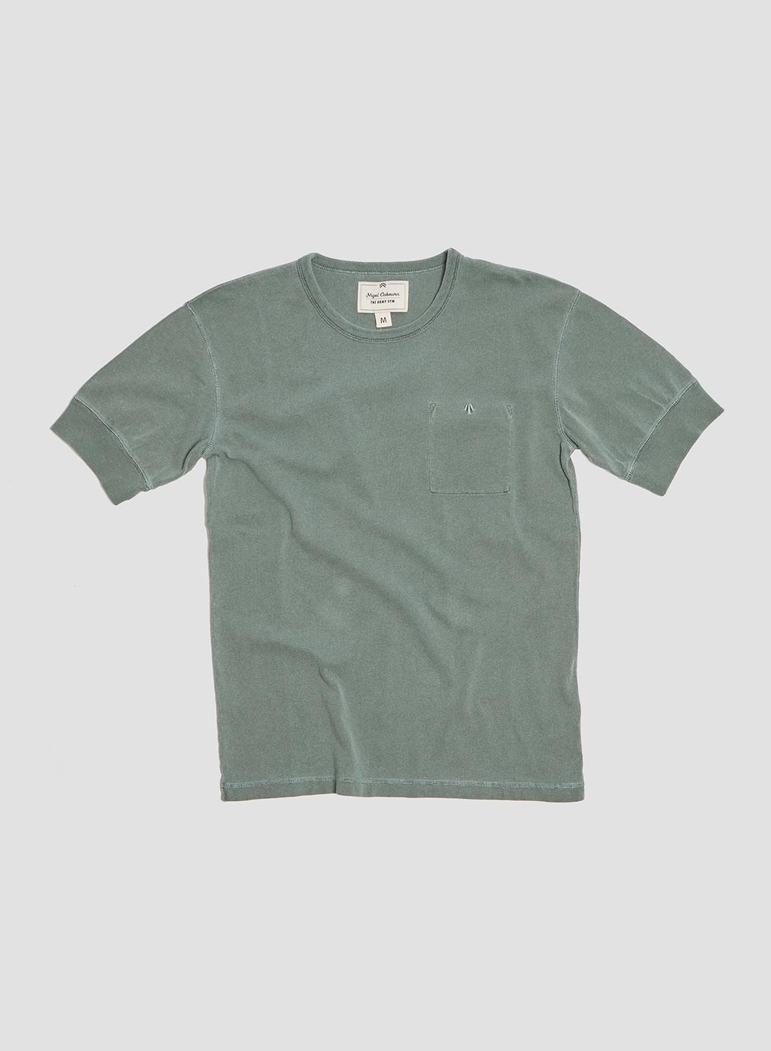 Military Tee (220g) in Sports Green - 1