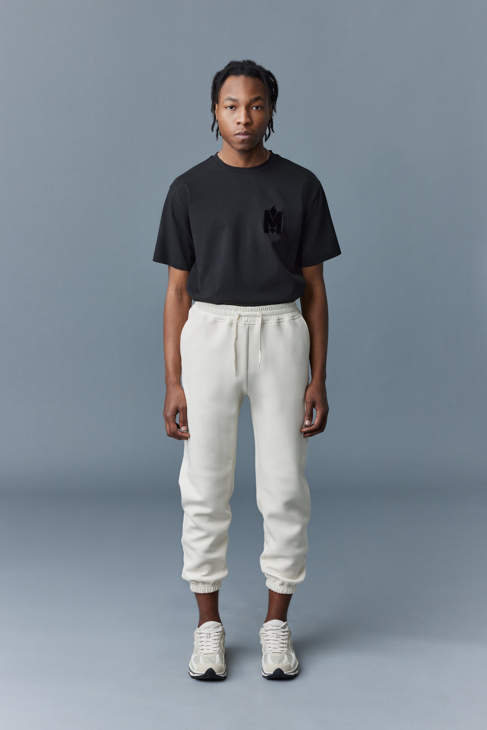 MARVIN Double face jersey sweatpants - 2