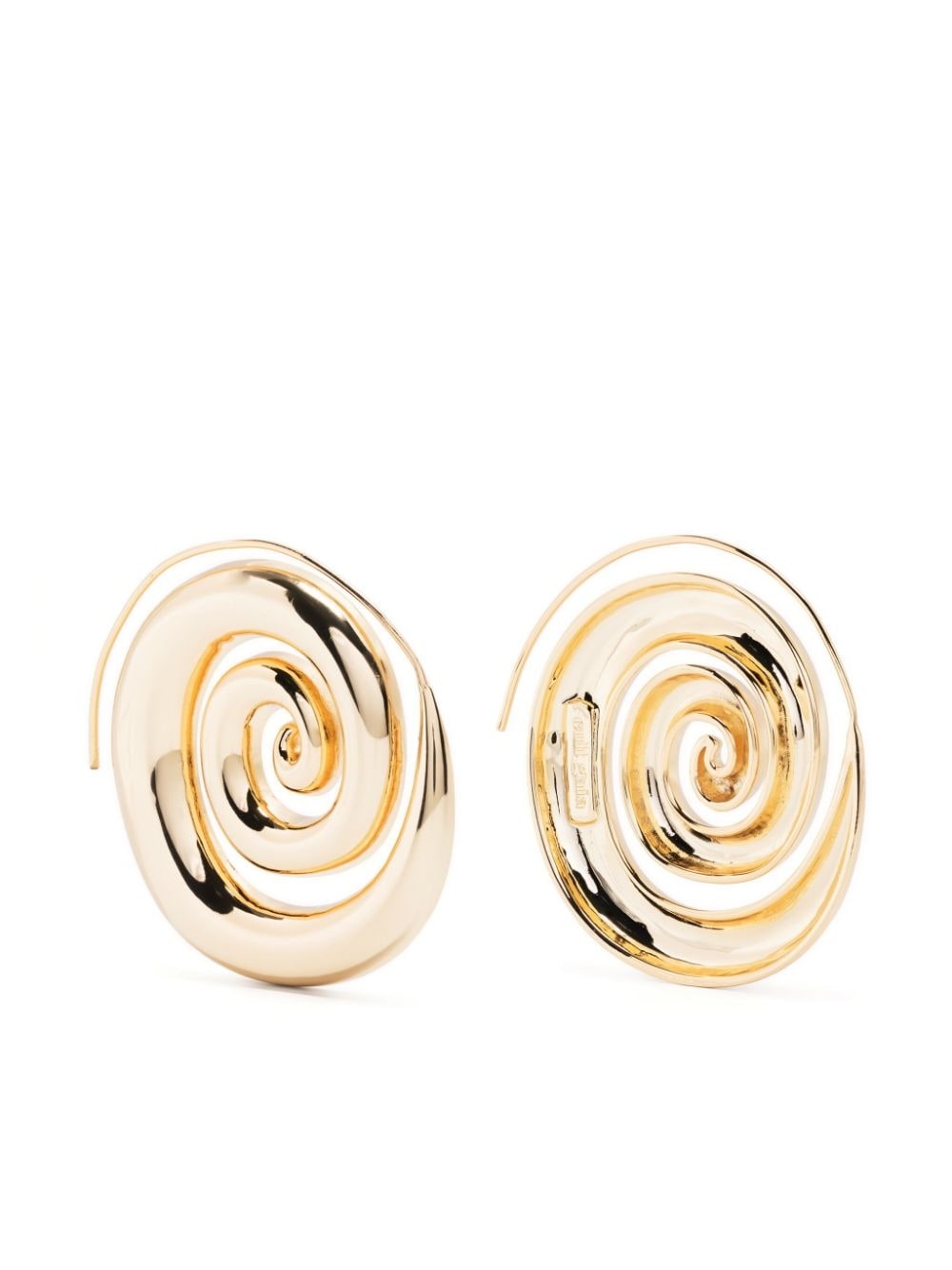 Cassia spiral hoop earrings - 1