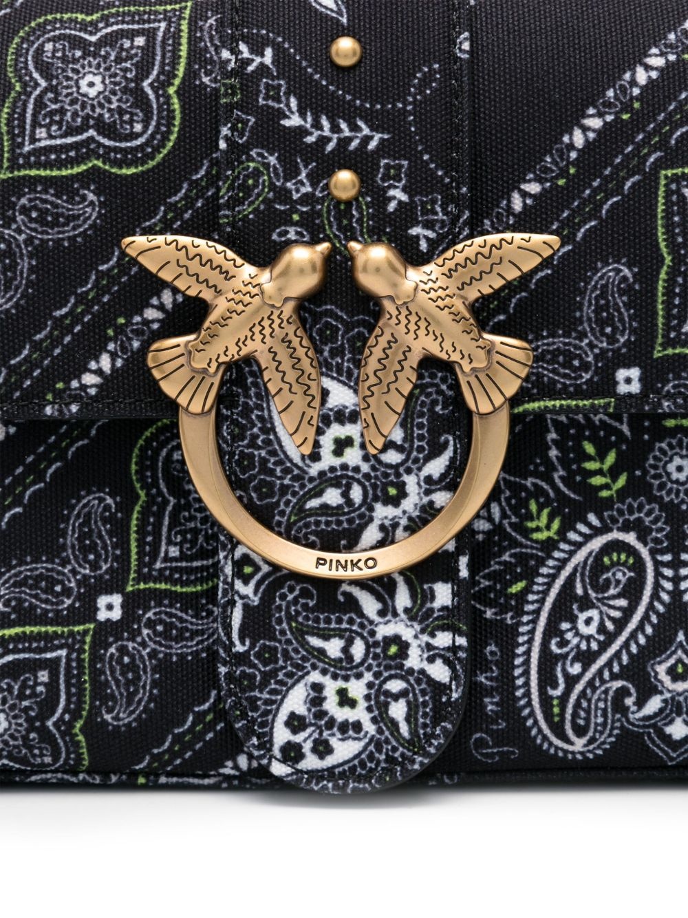paisley-print cross body bag - 4