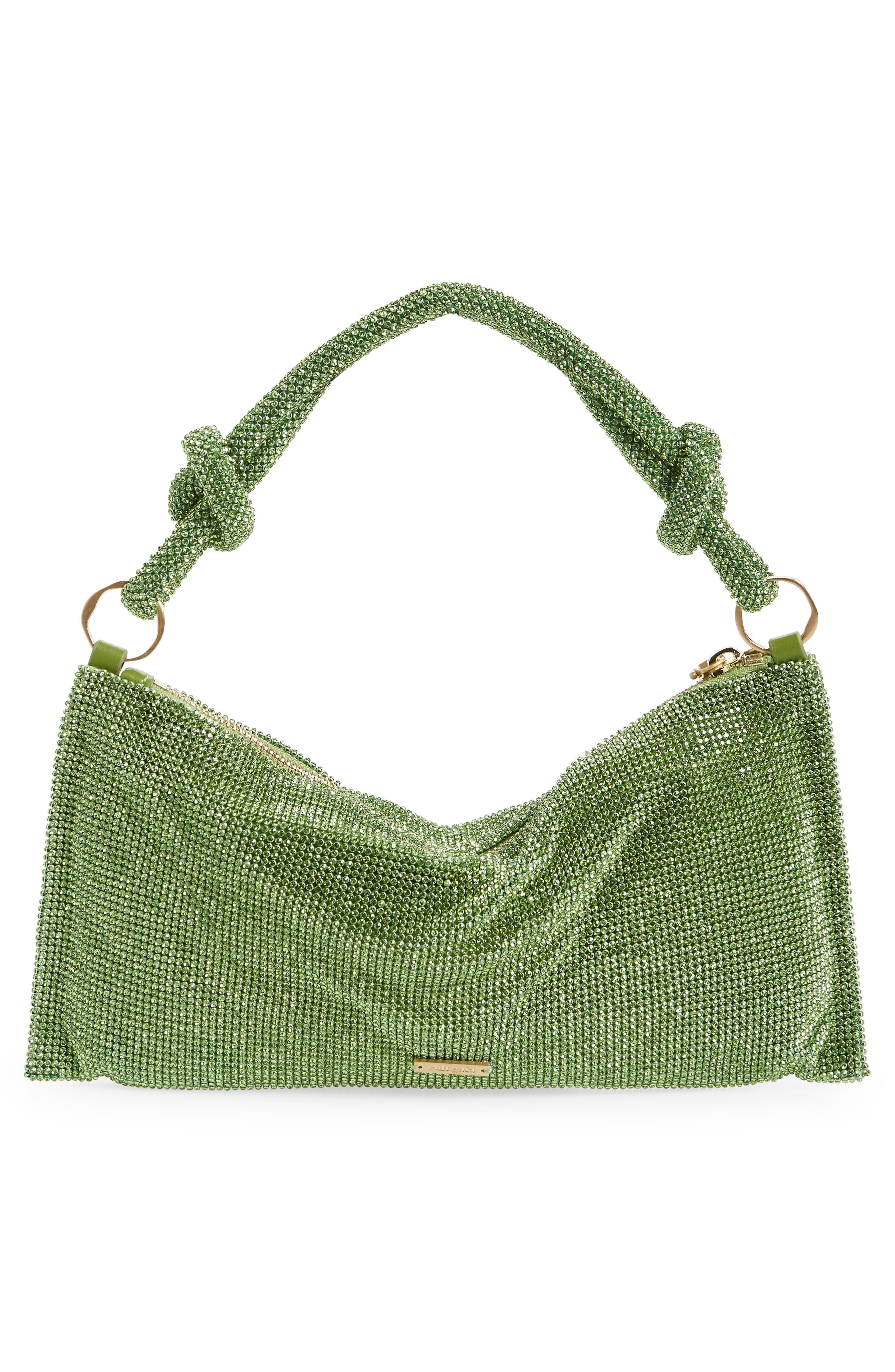 Cult Gaia Hera Nano Rhinestone Shoulder Bag in Palm at Nordstrom - 3