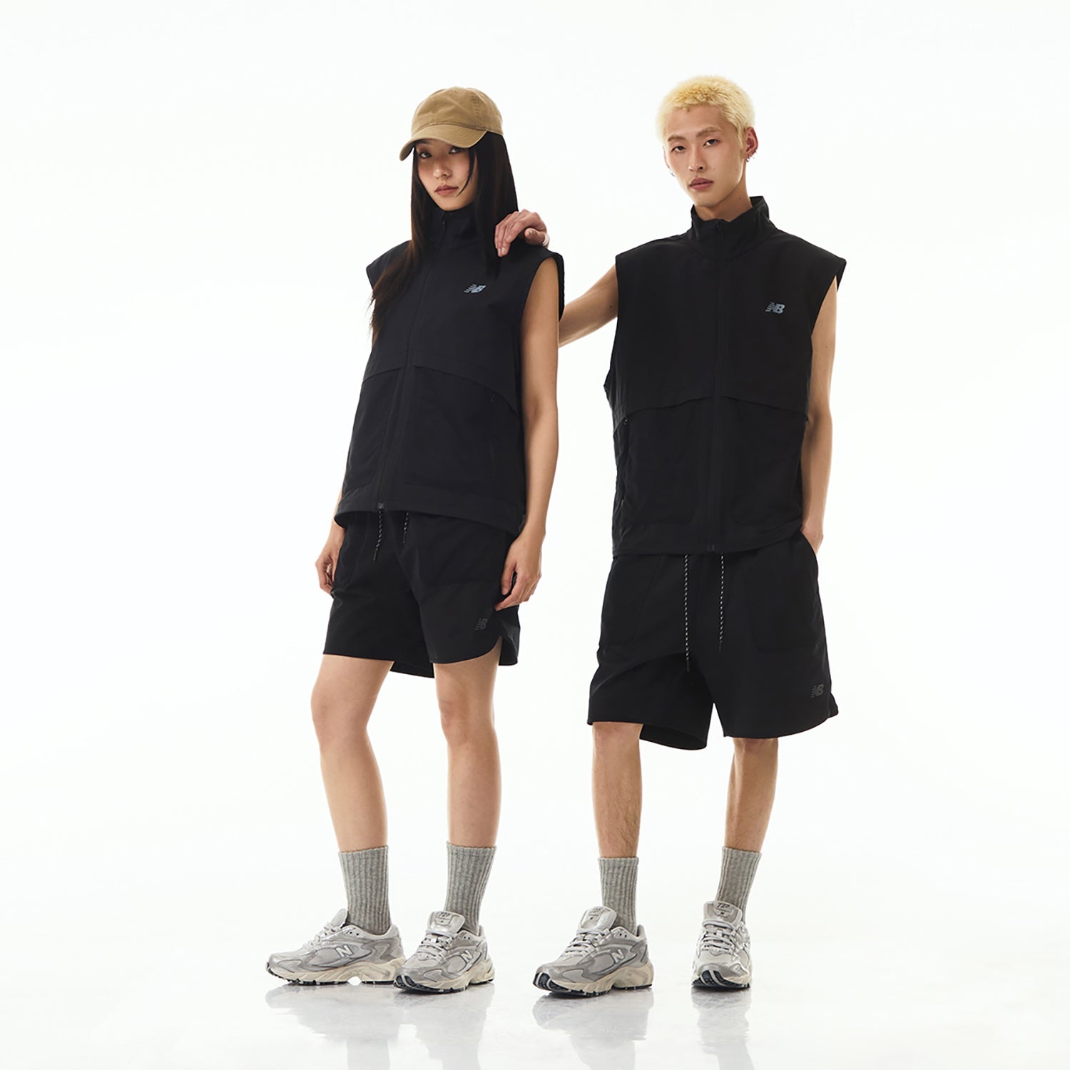 New Balance NB Logo Woven Vest 'Black' NJE24181-BK - 6