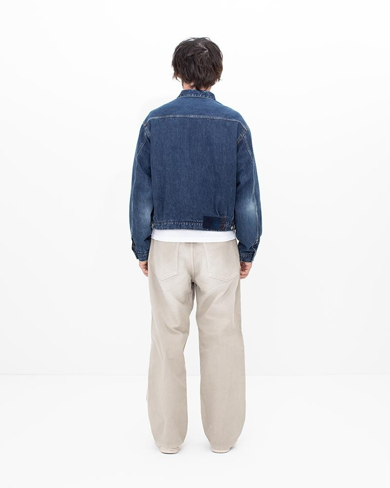 SS 101X JKT DMGD (CHECK) BEIGE 4