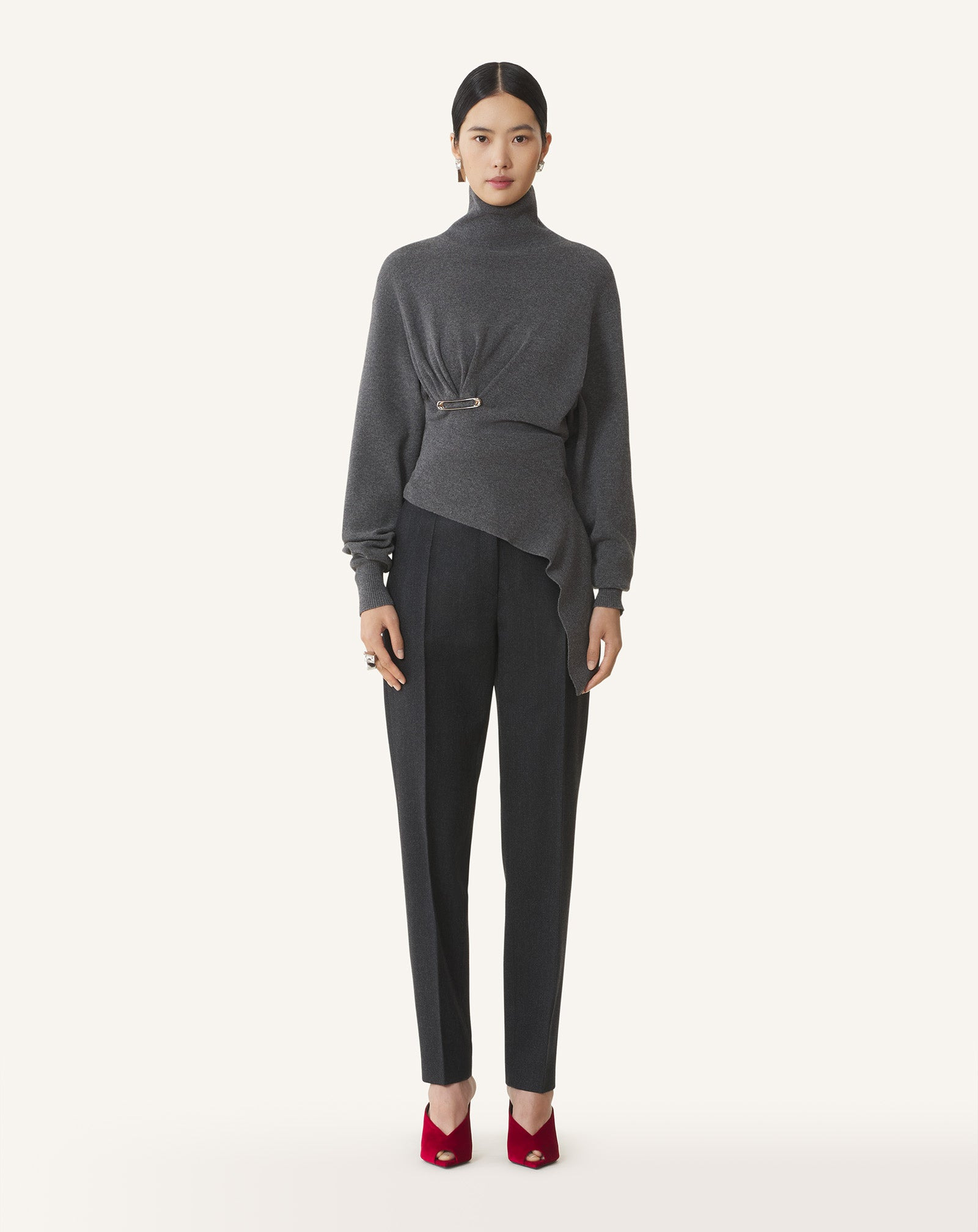 WOOL AND CASHMERE SWEATER - 2