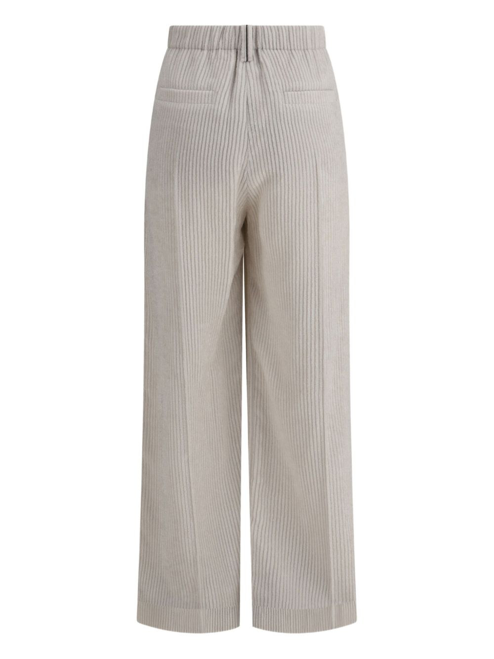 corduroy wide-leg trousers - 2