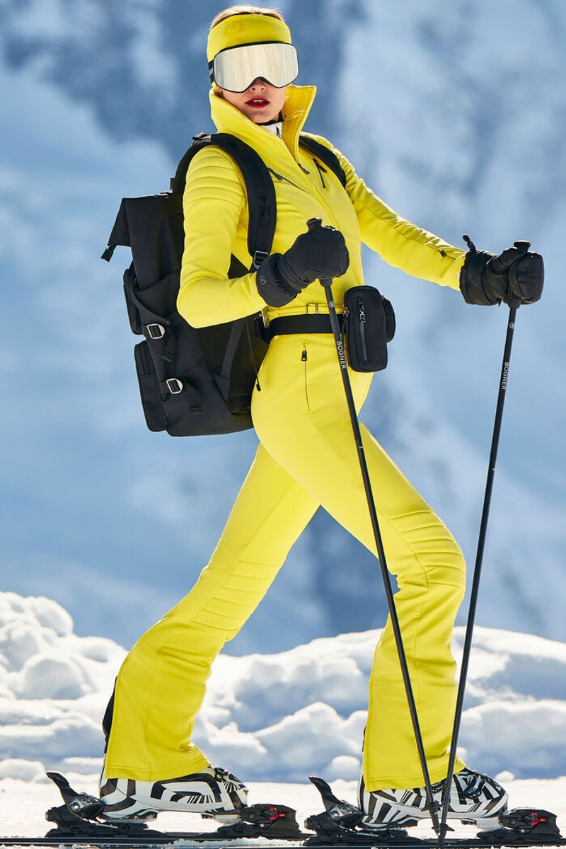 Malisha Ski overalls in Yellow 7