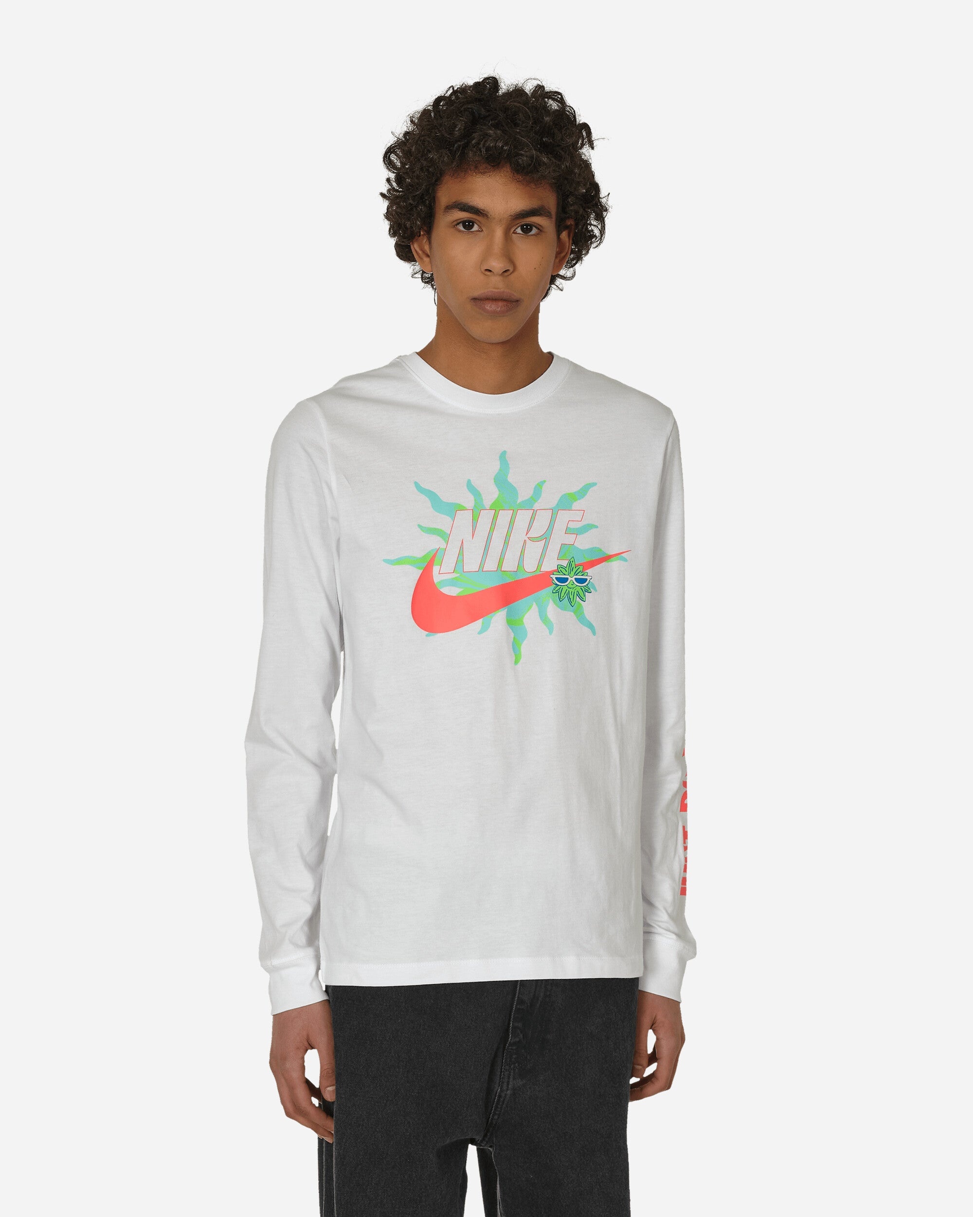 Spring Swoosh Longsleeve T-Shirt White - 1