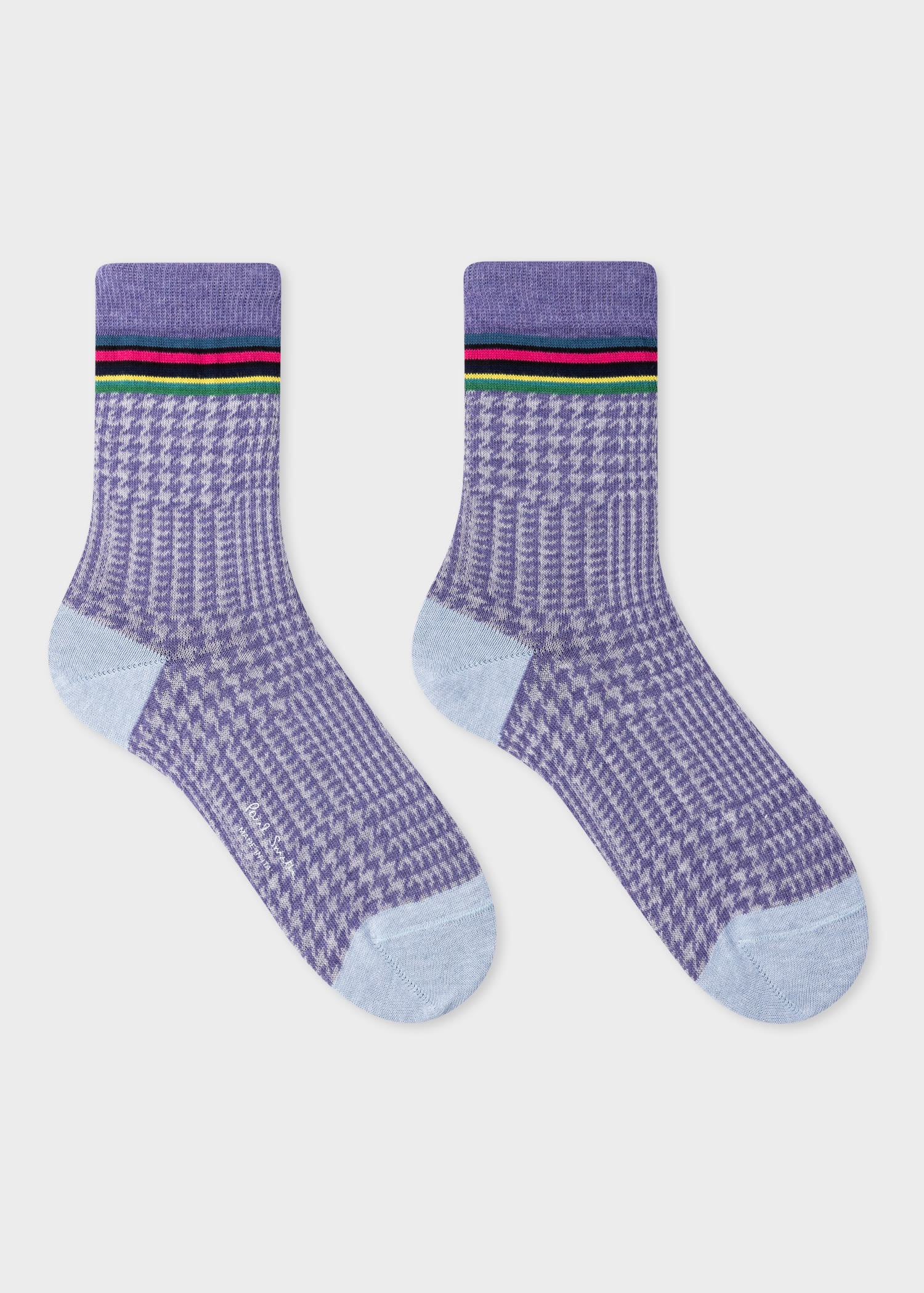 Lilac Mix Socks Three Pack - 2