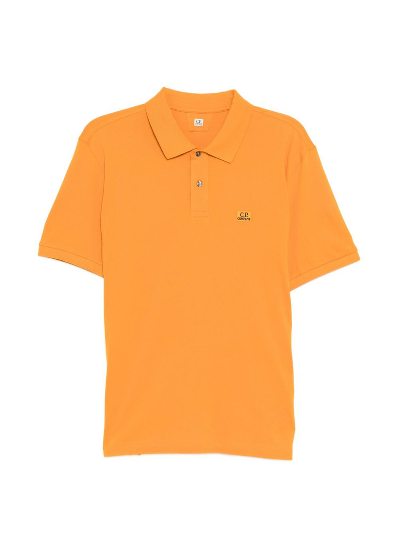 logo-embroidered polo shirt 1