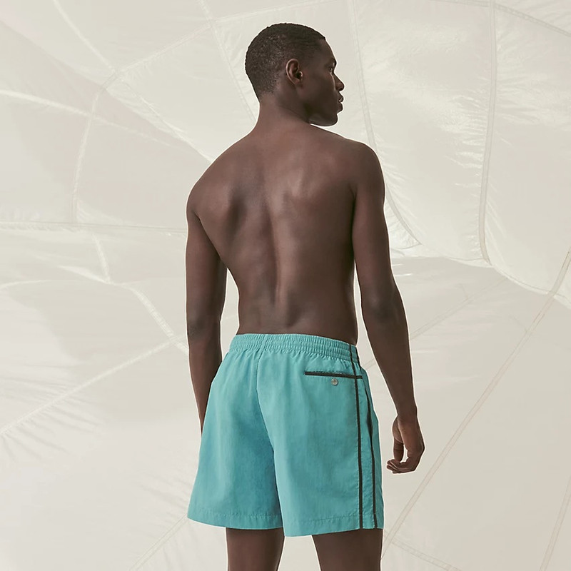 Hermès Bicolor swim trunks outlook