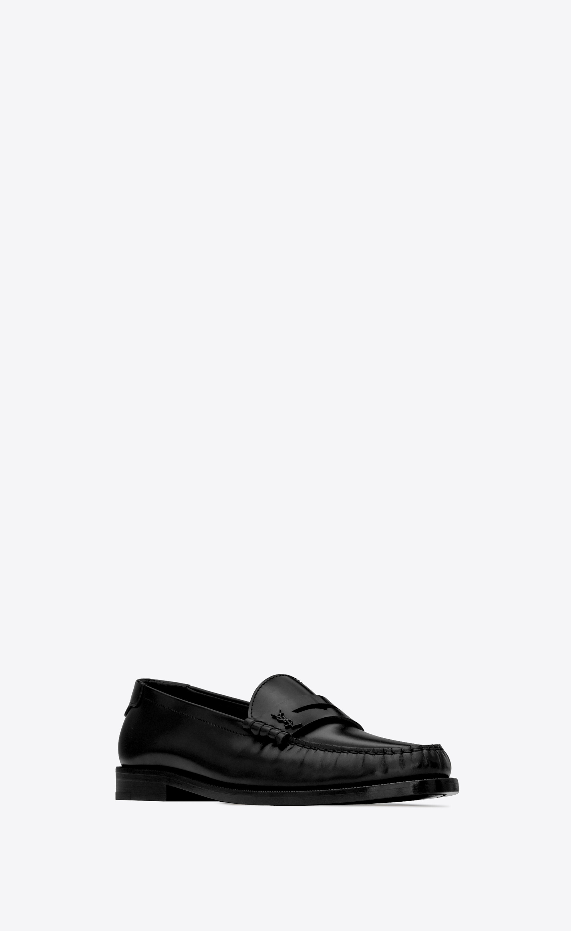 le loafer penny slippers in smooth leather - 3