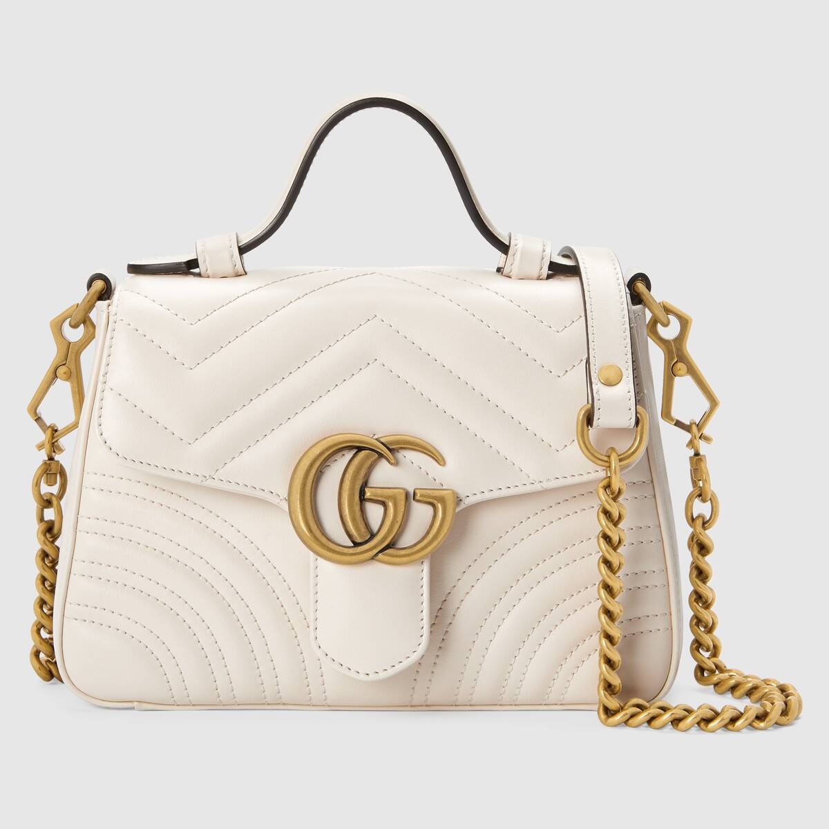 GG Marmont mini top handle bag - 1